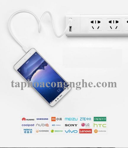 Ugreen 10851 3M màu Trắng Cáp sạc truyền dữ liệu USB 2.0 sang MICRO USB lõi đồng US125 30010851